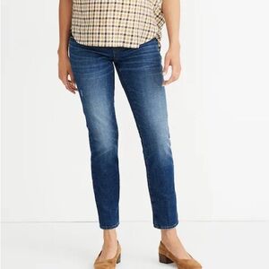 Madewell The Maternity Side-Panel Slim Boyjean: Adjustable Edition Size 26